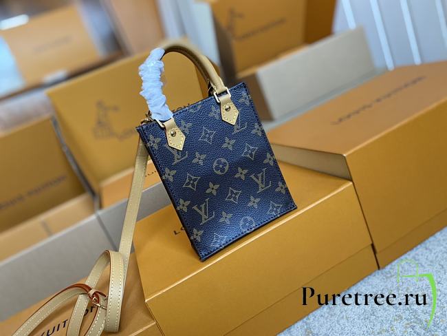 LOUIS VUITTON | Petit Sac Plat Monogram coated canvas M81295 - 1