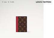 LOUIS VUITTON | Passport Wallet M12824 Sari Red - 1