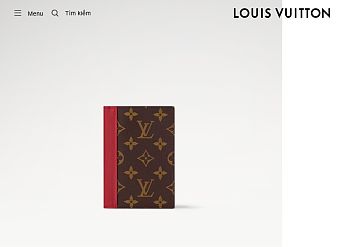 LOUIS VUITTON | Passport Wallet M12824 Sari Red