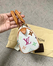 LOUIS VUITTON | Nano Speedy Monogram White - 5