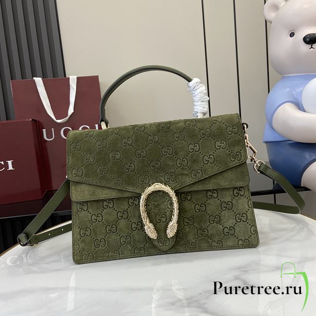 GUCCI | Dionysus GG Sabato de Sarno In Green - 1