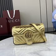 GUCCI | GG Marmont small shoulder bag gold - 1