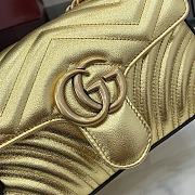 GUCCI | GG Marmont small shoulder bag gold - 2