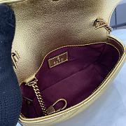 GUCCI | GG Marmont mini shoulder bag gold - 3