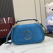 GUCCI | Medium Blondie Original GG Blue - 1