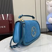 GUCCI | Medium Blondie Original GG Blue - 4