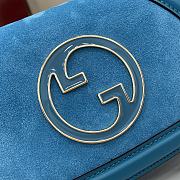 GUCCI | Mini Blondie Original GG Blue - 6