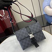 GUCCI | Super mini GG bag Black GG Supreme canvas - 6