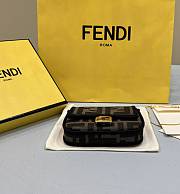 FENDI | Nano Baguette Super mini bag card Sheepskin  - 5