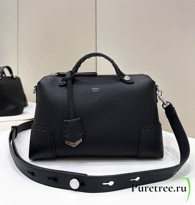 FENDI | By The Way Medium Shoulder Bag Black - 1