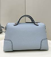 FENDI | By The Way Medium Shoulder Bag Blue - 6