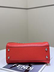 FENDI | Peekaboo's iconic handbag red - 6