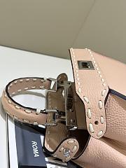 FENDI | Peekaboo's iconic handbag light pink - 6