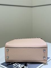 FENDI | Peekaboo's iconic handbag light pink - 2