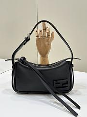 FENDI | Simply Fendi Mini Black leather mini-bag - 1