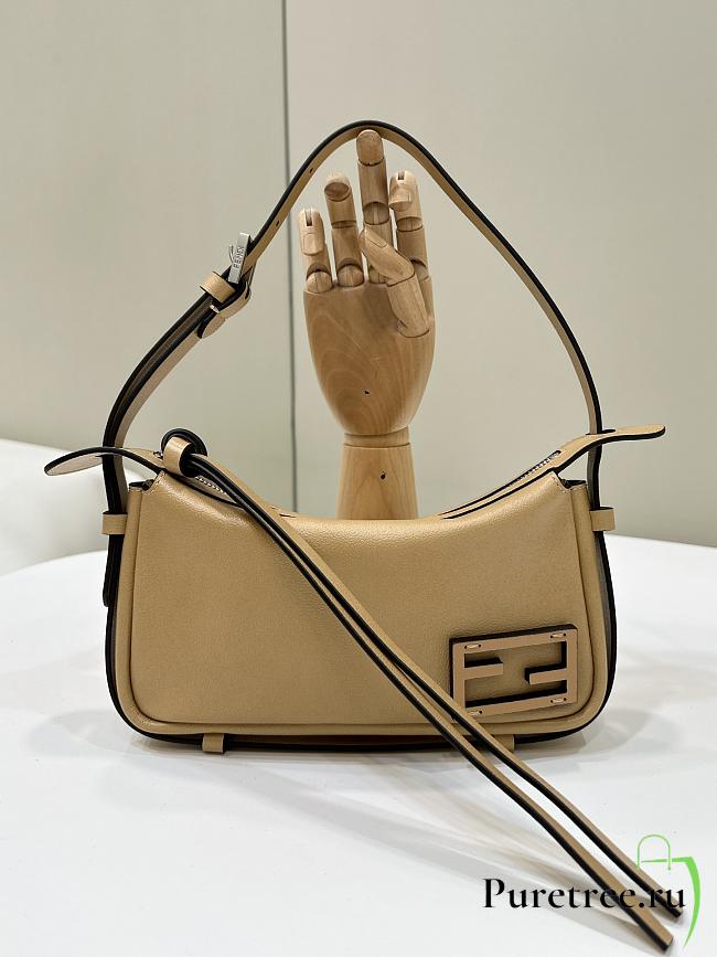 FENDI | Simply Fendi Mini Beige leather mini-bag - 1