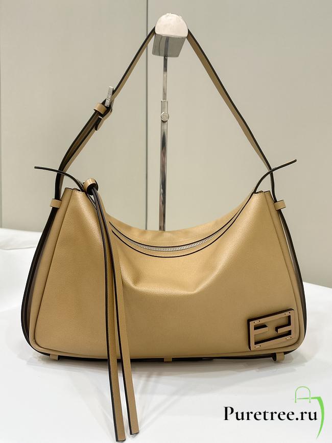 FENDI | Simply Fendi Medium Beige leather mini-bag - 1