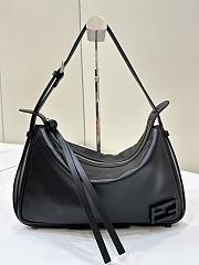 FENDI | Simply Fendi Medium Black leather mini-bag - 1