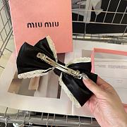 MIUMIU | Hairclip in Black 01 - 6