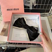 MIUMIU | Hairclip in Black 01 - 3