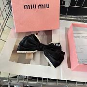 MIUMIU | Hairclip in Black 01 - 1