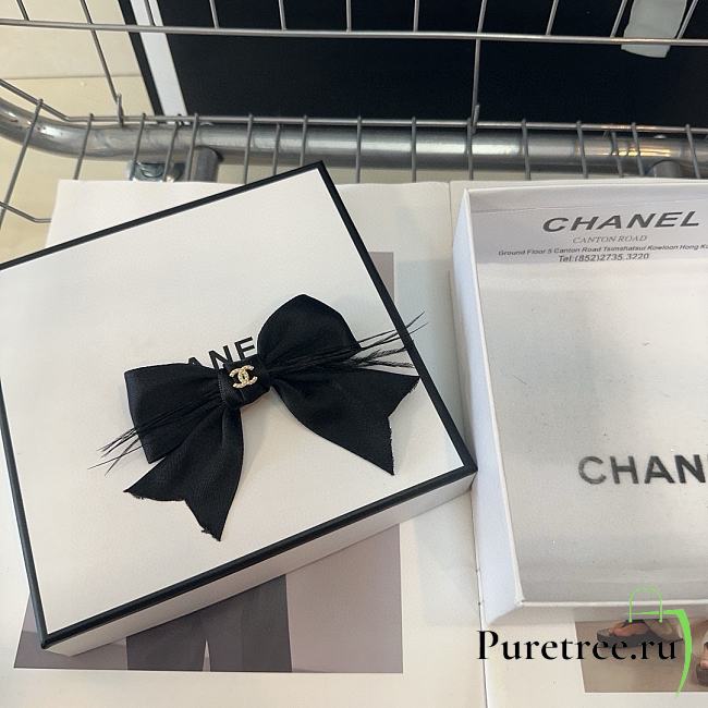 CHANEL | Hairclip in Black 03 - 1