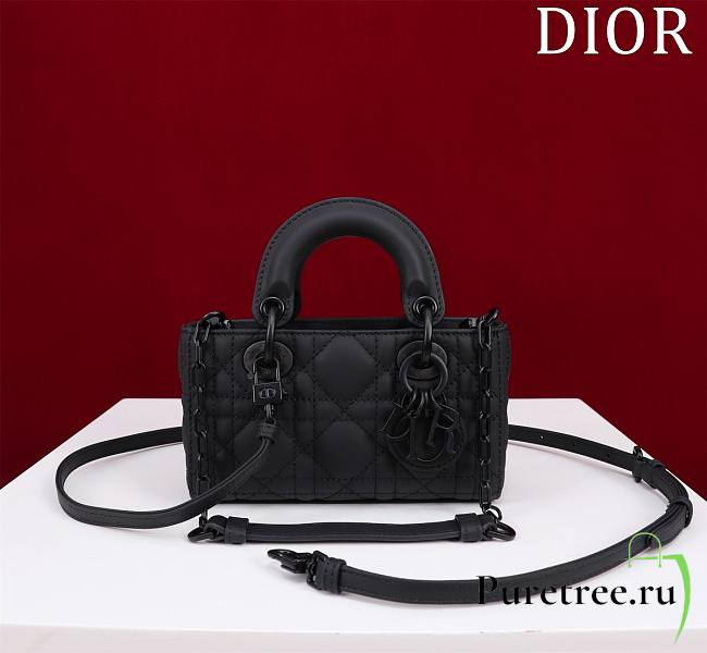 DIOR | Lady d-joy-micro Leather with Velvet black - 1