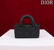 DIOR | Lady d-joy-micro Leather with Velvet black - 2