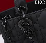 DIOR | Lady d-joy-micro Leather with Velvet black - 5