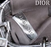 DIOR | Lady d-joy-micro Leather with Velvet shiny silver - 6