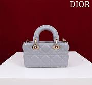 DIOR | Lady d-joy-micro Leather with Velvet light purble - 5