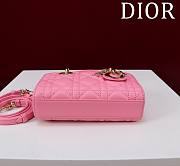 DIOR | Lady d-joy-micro Leather with Velvet pink - 6