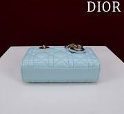 DIOR | Lady d-joy-micro Leather with Velvet blue - 6