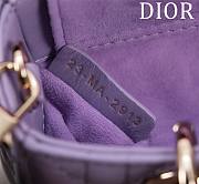 DIOR | Lady d-joy-micro Leather with Velvet purble - 2