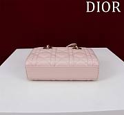 DIOR | Lady d-joy-micro Leather with Velvet light pink - 6