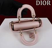 DIOR | Lady d-joy-micro Leather with Velvet light pink - 5