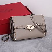 VALENTINO | Garavani small Rockstud shoulder bag - 4