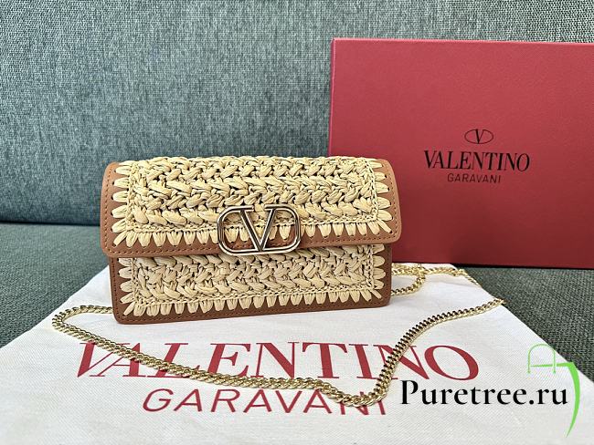 VALENTINO | Garavani VLogo Signature chain wallet - 1