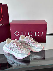 GUCCI | Women's Gucci Ripple sneaker Grey and white mesh - 1