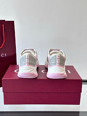 GUCCI | Women's Gucci Ripple sneaker Grey and white mesh - 4