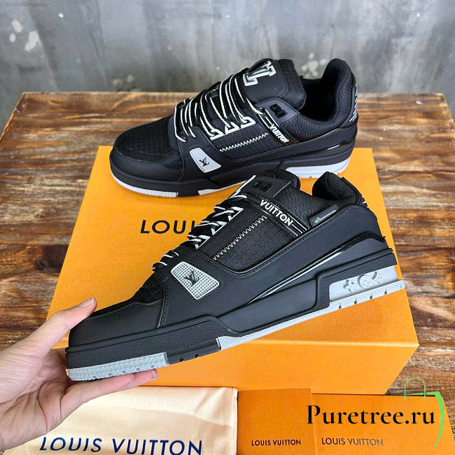 LOUIS VUITTON | LV Trainers Black - 1