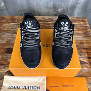 LOUIS VUITTON | LV Trainers Black - 3