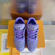 LOUIS VUITTON | LV Trainer Maxi Sports Shoes Purble 1ACN2Z - 6