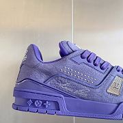 LOUIS VUITTON | LV Trainer Maxi Sports Shoes Purble 1ACN2Z - 2