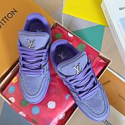 LOUIS VUITTON | LV Trainer Maxi Sports Shoes Purble 1ACN2Z - 3