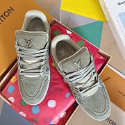 LOUIS VUITTON | LV Trainer Maxi Sports Shoes Khaki - 3