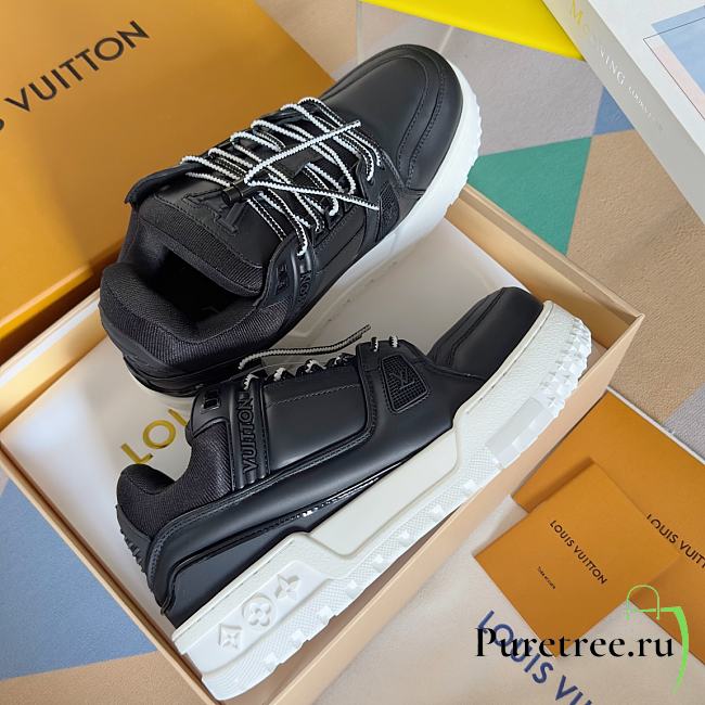 LOUIS VUITTON | LV Trainer Maxi Monogram Virgil Abloh Black - 1