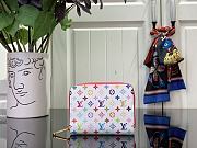 LOUIS VUITTON | LV x TM Zippy Coin Purse Blanc Multicolored - 1