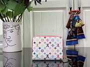 LOUIS VUITTON | LV x TM Zippy Coin Purse Blanc Multicolored - 5