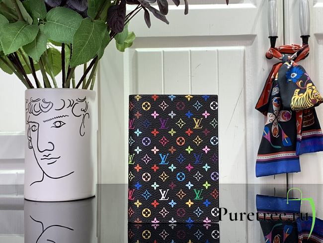 LOUIS VUITTON | LV x TM Passport Cover Multicolored Black - 1